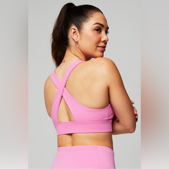 Fabletics Other - Fabletics Oasis Rib Twist Medium Impact Sports Bra M